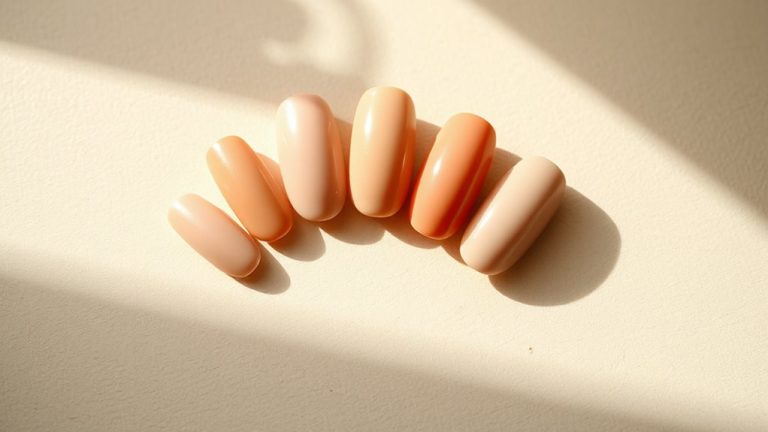 natural nude nail shades