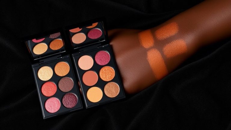 neutral eyeshadow shades for deep skin