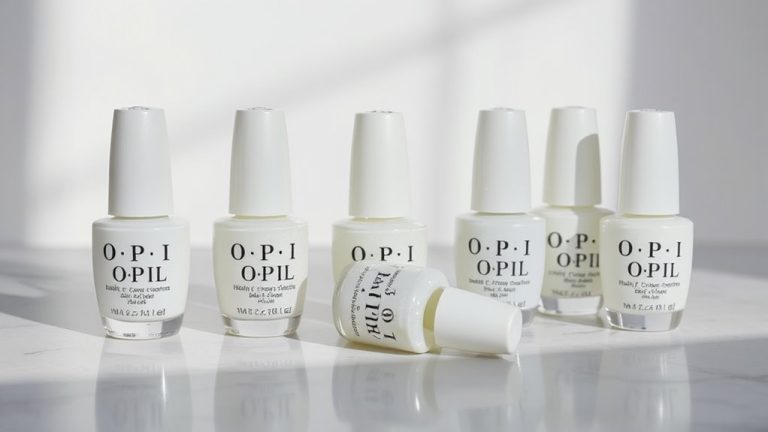 opi milky white nail polishes