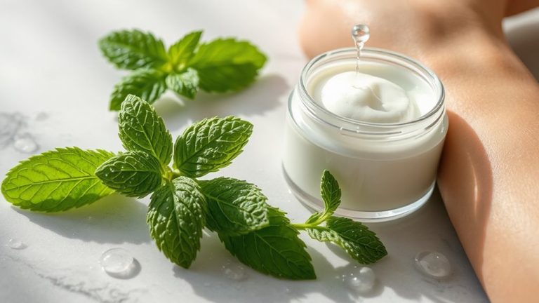 peppermint lotions for refreshed skin
