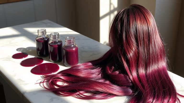 plum hair dye longevity