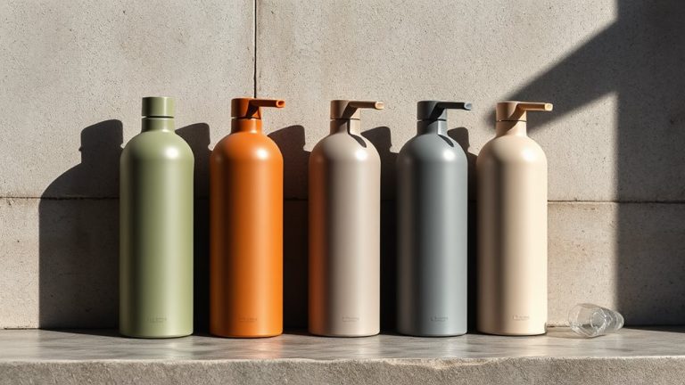 refillable shower bottles reduce waste