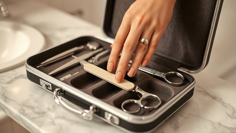 salon quality manicure at home