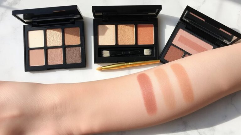 sensitive eye friendly eyeshadow palettes