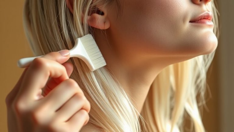 sensitive scalp hair bleach