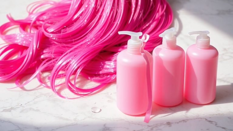 shampoos for vibrant pink hair