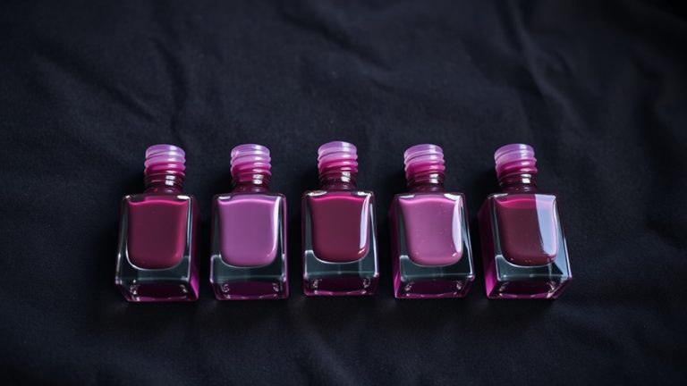 sophisticated plum nail colors
