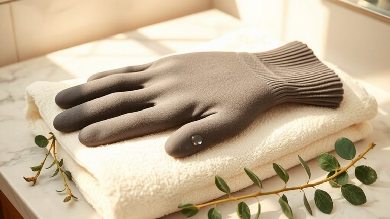 spa like hair washing gloves
