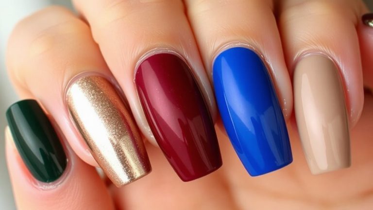 stunning acrylic nail colors