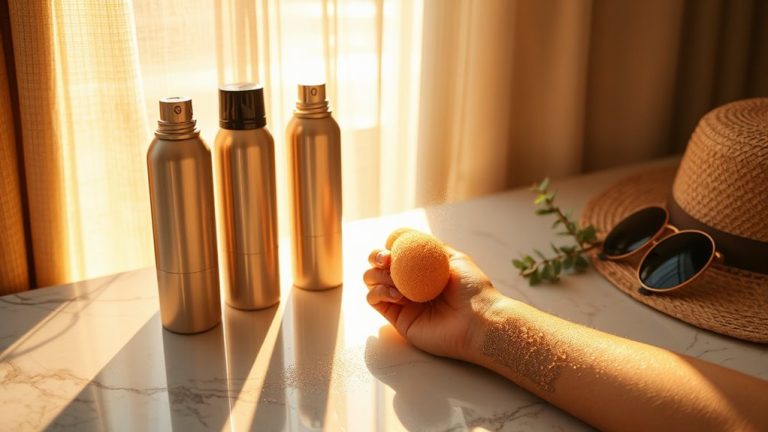 tanning sprays with spf