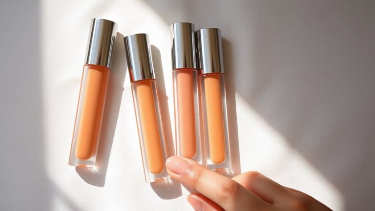 universal peach lip gloss