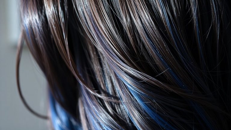 vibrant permanent blue dye