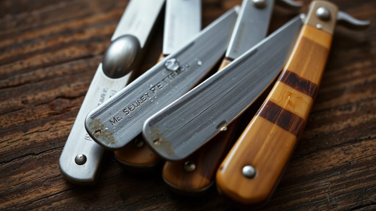 vintage straight razors shave