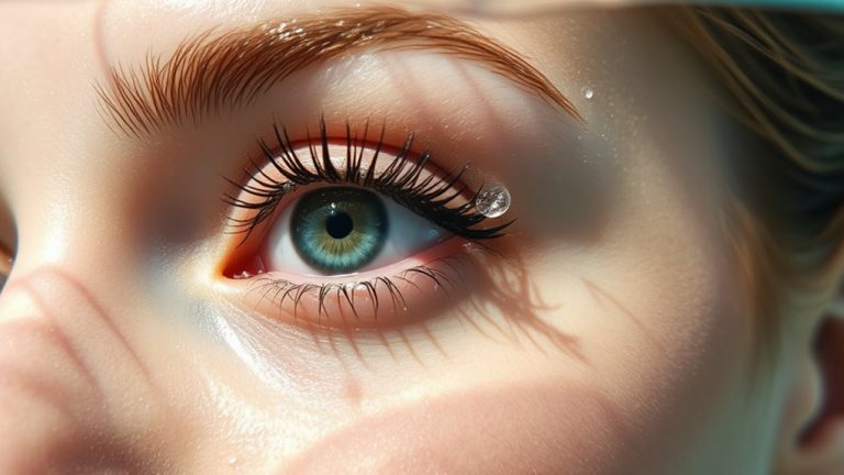 waterproof eyelash glue swim safe