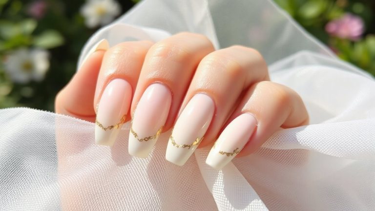 wedding press on nails