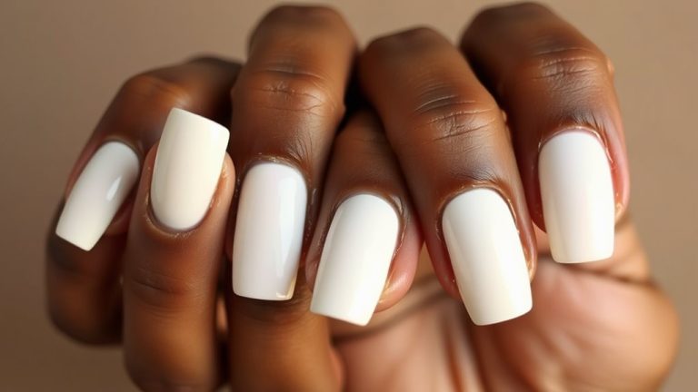 white nail shades pop